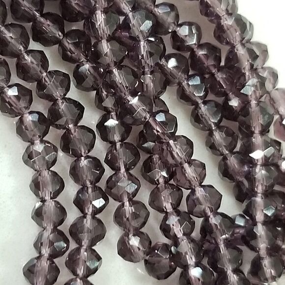 Saachi Multi Amethyst Short Crystal Necklace READ - Picture 6 of 11